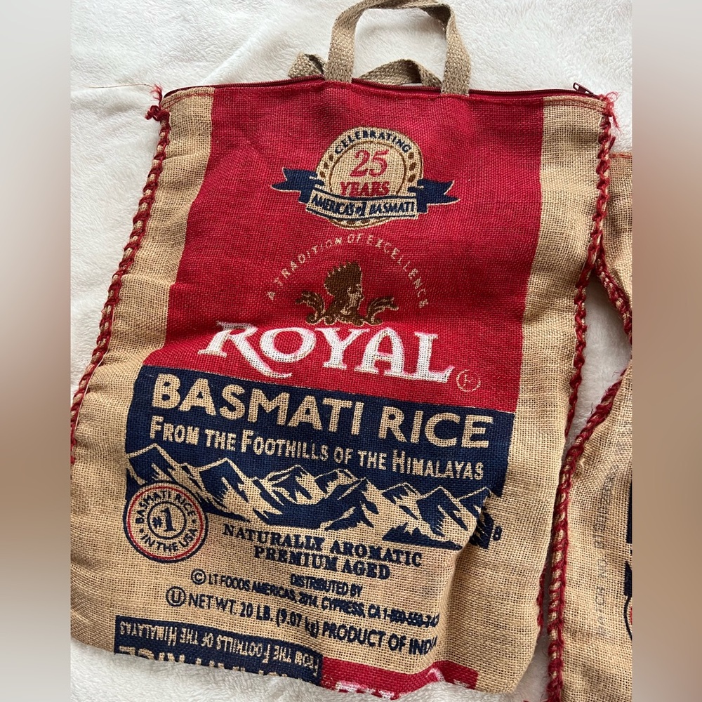 Burlap Rice Bags - Picture 2 of 3